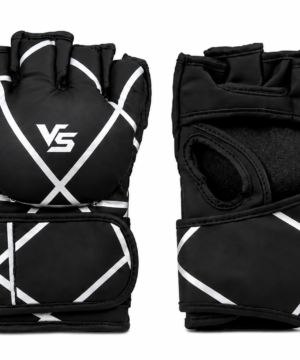 VS M1 Voltring Elite MMA Grappling Gloves in Black and White