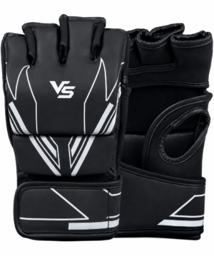 VS M3 Voltring Elite MMA Sparring Gloves in Black and White