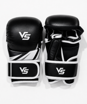 VS F1 Voltring Elite Professional Fight Gloves in Black and White
