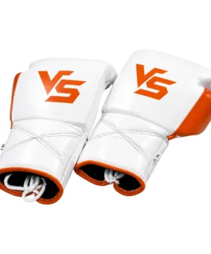 VS S5 Voltring Prime Sparring Boxing Gloves in White and Orange