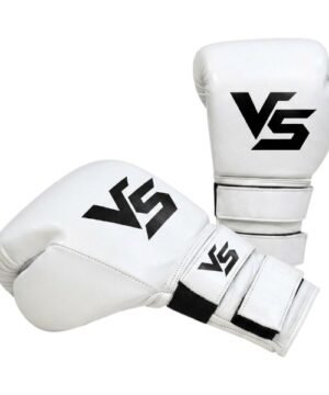 VS T7 Voltring Titan Sparring Boxing Gloves in White and Black